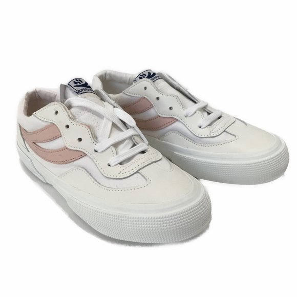 Superga Revolley Sport Sneaker White/Pink - Picture 2 of 13